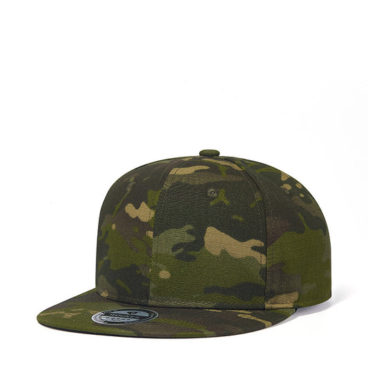 Camouflage Army Green Hip Hop Cap European And American Trendy Men's Baseball Cap - Camo Elite