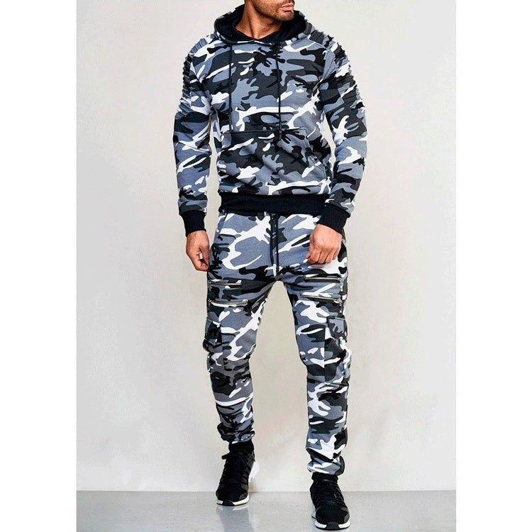 Outdoor Exercise Camouflage Pullover Set - Tactical Gear | Camo Elite