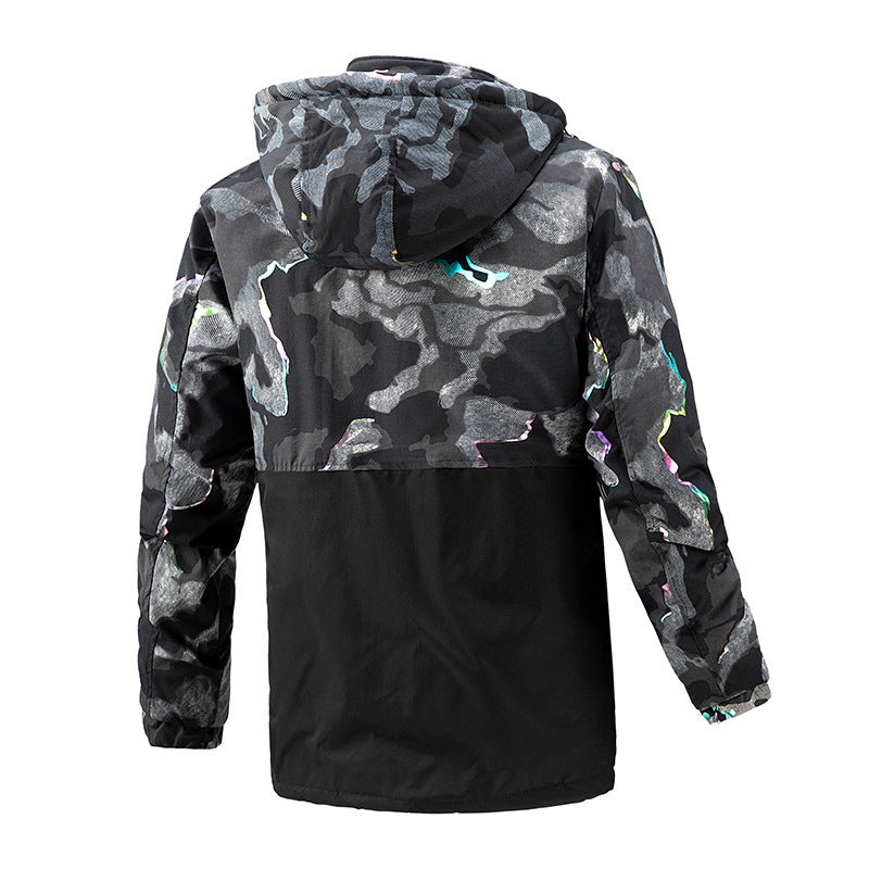 Camouflage Cardigan - Loose Fit Zipper Jacket | Camo Elite