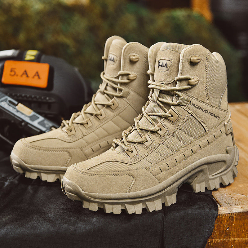 High Top Outdoor Tactical Boots - Large Size Shoes | Camo Elite - Camo Elite