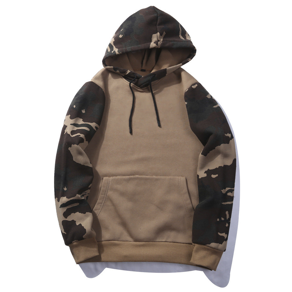 Men Autumn And Winter Leisure Camouflage Sweatshirt - Camo Elite