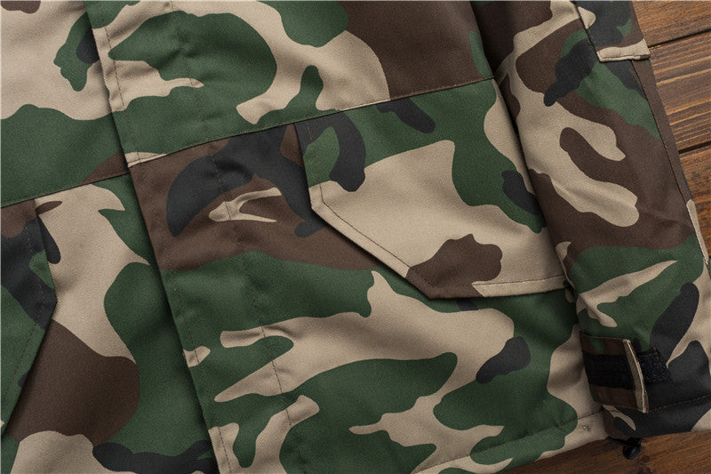 Winter Camouflage Cotton Jacket - European & American Style | Camo ELite - Camo Elite