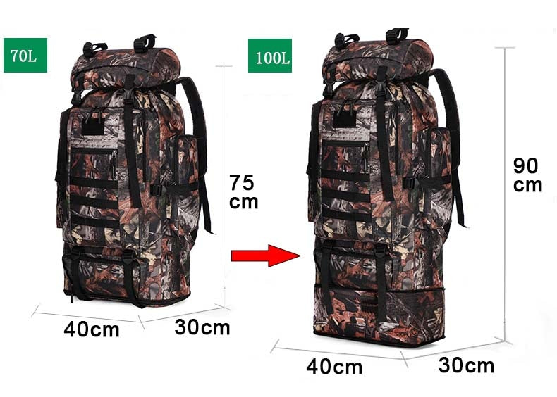 High-Capacity Military Camouflage Tactical Backpack | Camo Elite - Camo Elite