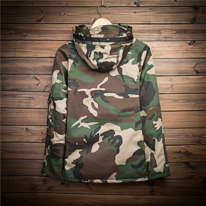 Winter Camouflage Cotton Jacket - European & American Style | Camo ELite - Camo Elite