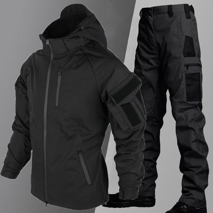 Men's Tactical Soft Shell Jacket & Pants Set | Camo Elite - Camo Elite