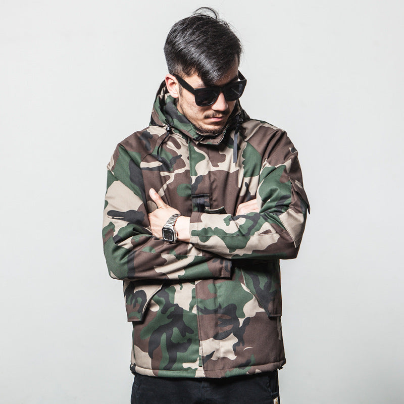 Winter Camouflage Cotton Jacket - European & American Style | Camo ELite - Camo Elite