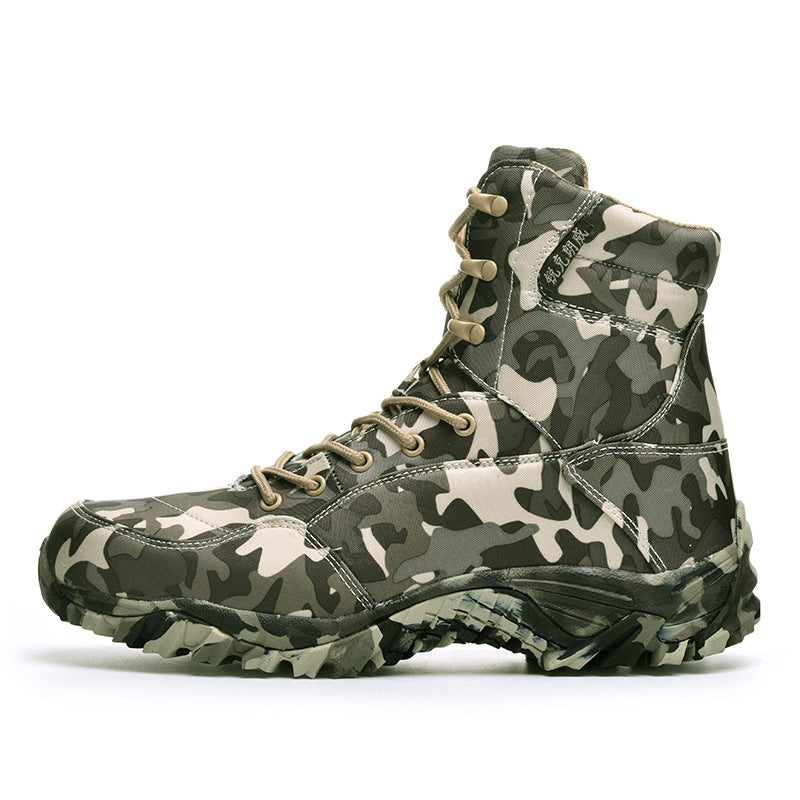 Outdoor Camouflage Mountaineering Tactical Boots | Camo Elite - Camo Elite