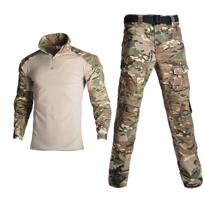 Army Frog Camouflage Tactical Suit - Durable Outdoor Combat Gear - Camo Elite