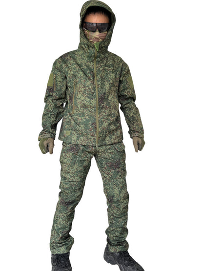 American Camouflage Shark Skin Shell Jacket Suit | Camo Elite - Camo Elite