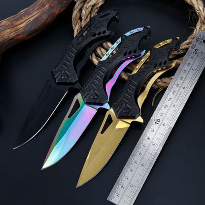 Folding Knife - Outdoor Survival Tactical Pocket Blade | Camo Elite - Camo Elite