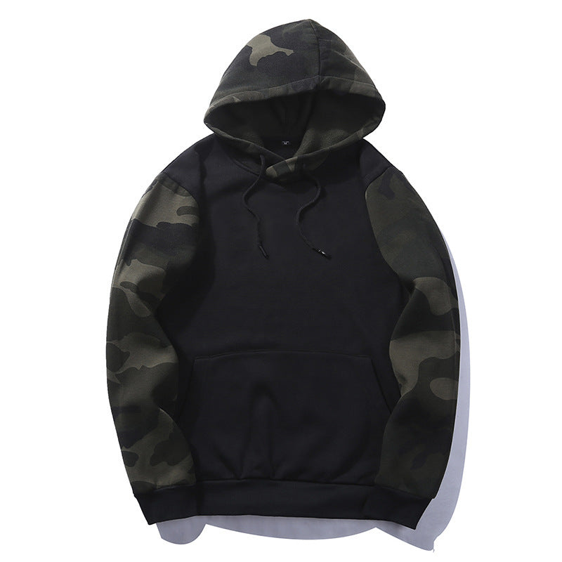 Men Autumn And Winter Leisure Camouflage Sweatshirt - Camo Elite