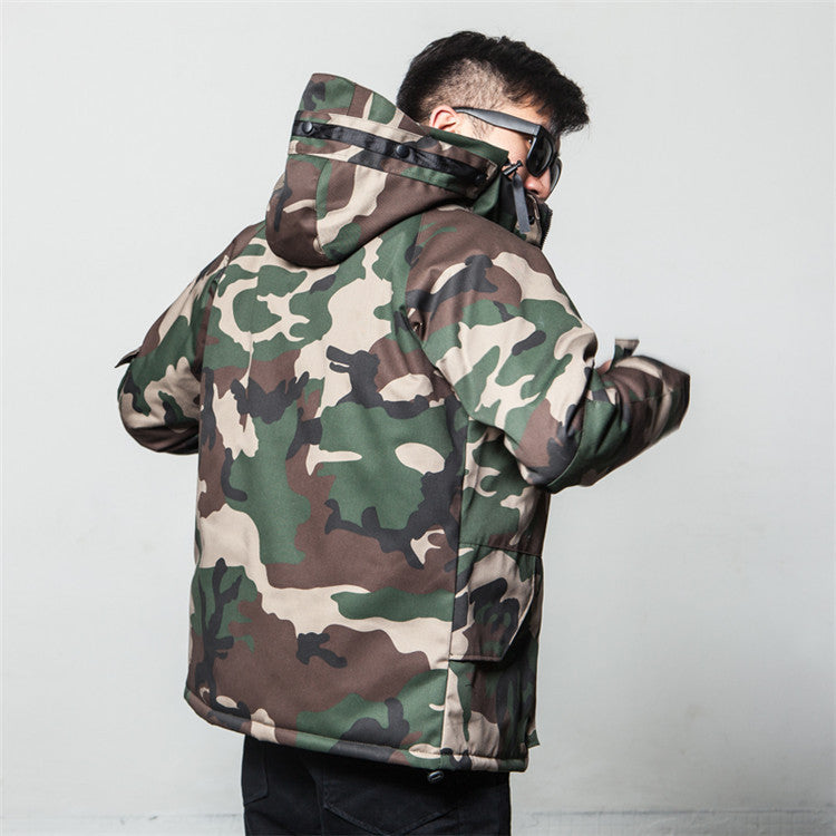 Winter Camouflage Cotton Jacket - European & American Style | Camo ELite - Camo Elite