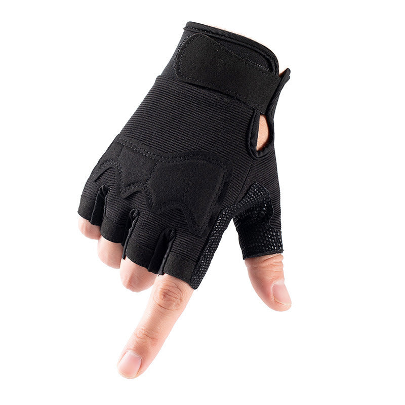 Tactical Half Finger Gloves - Microfiber Material | Camo Elite - Camo Elite