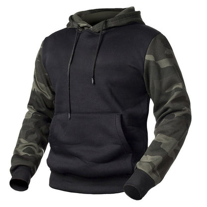 Men Autumn And Winter Leisure Camouflage Sweatshirt - Camo Elite