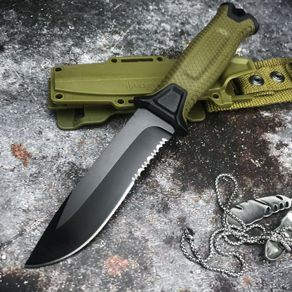 Outdoor Survival Infantry Multi-Functional Knife | Camo Elite - Camo Elite