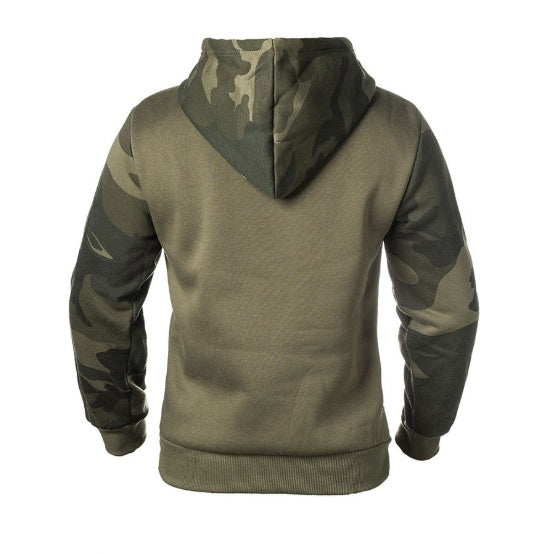 Men Autumn And Winter Leisure Camouflage Sweatshirt - Camo Elite