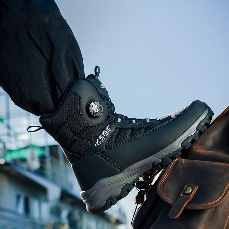 Plush-Lined Snow Boots - Warm & Comfortable Winter Footwear | Camo Elite