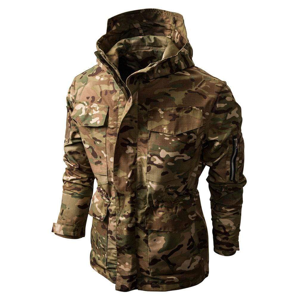 Multifunctional Tactical Hooded Jacket - Outdoor Gear | Camo Elite - Camo Elite