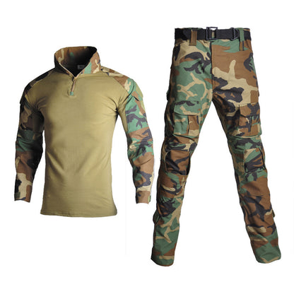 Army Frog Camouflage Tactical Suit - Durable Outdoor Combat Gear - Camo Elite