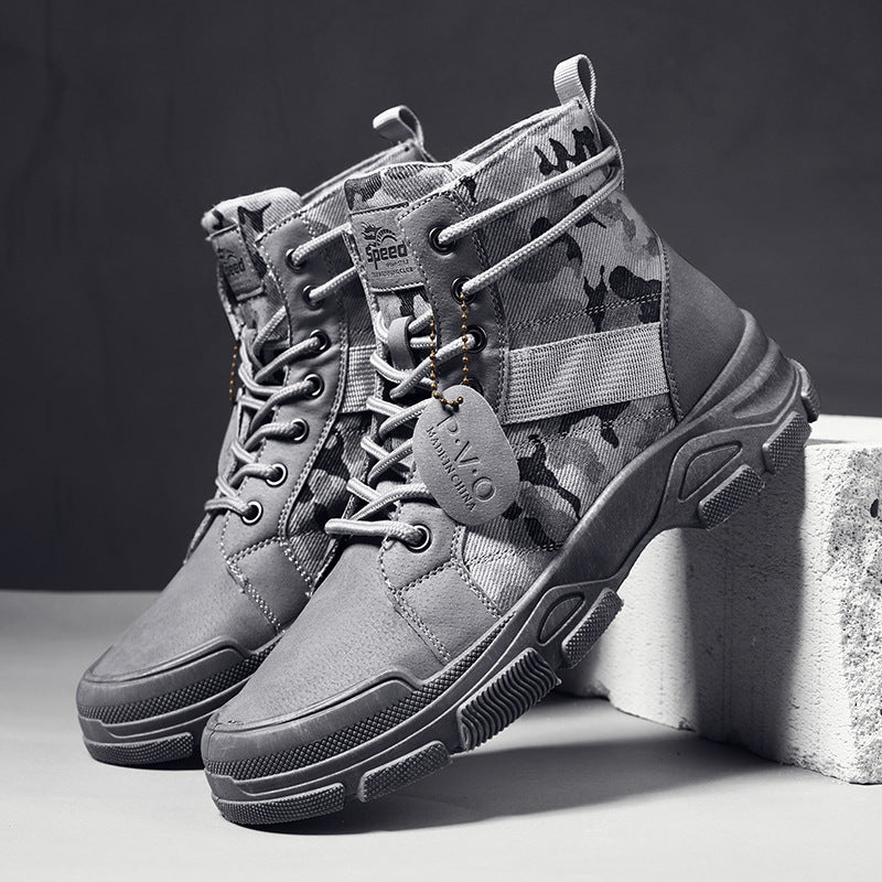 Men's Camouflage Tactical Boots - Style & Comfort | Camo Elite - Camo Elite