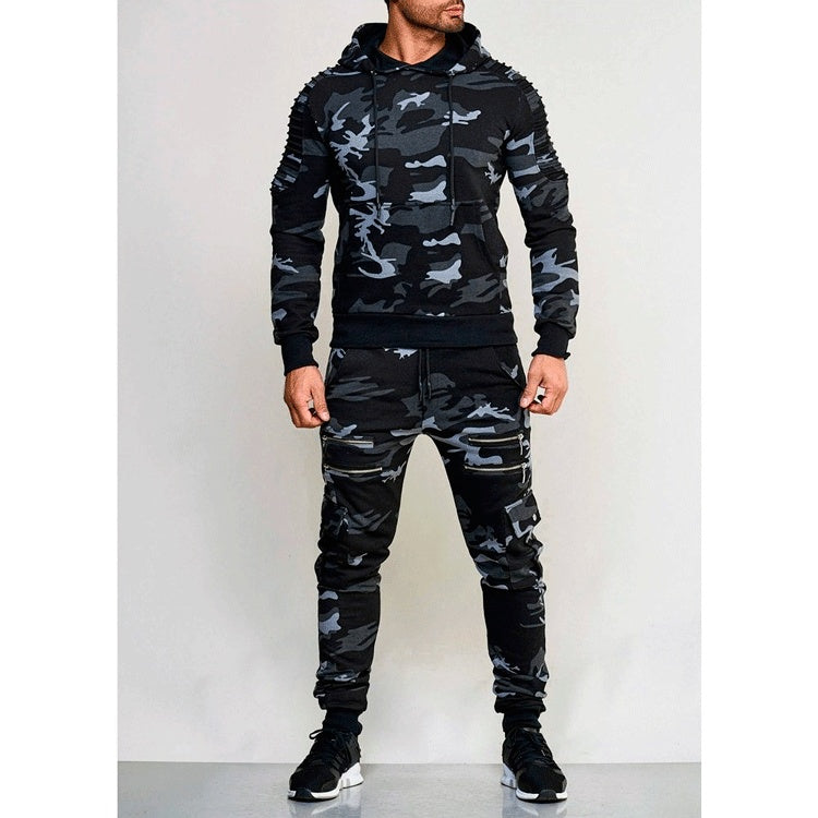 Outdoor Exercise Camouflage Pullover Set - Tactical Gear | Camo Elite