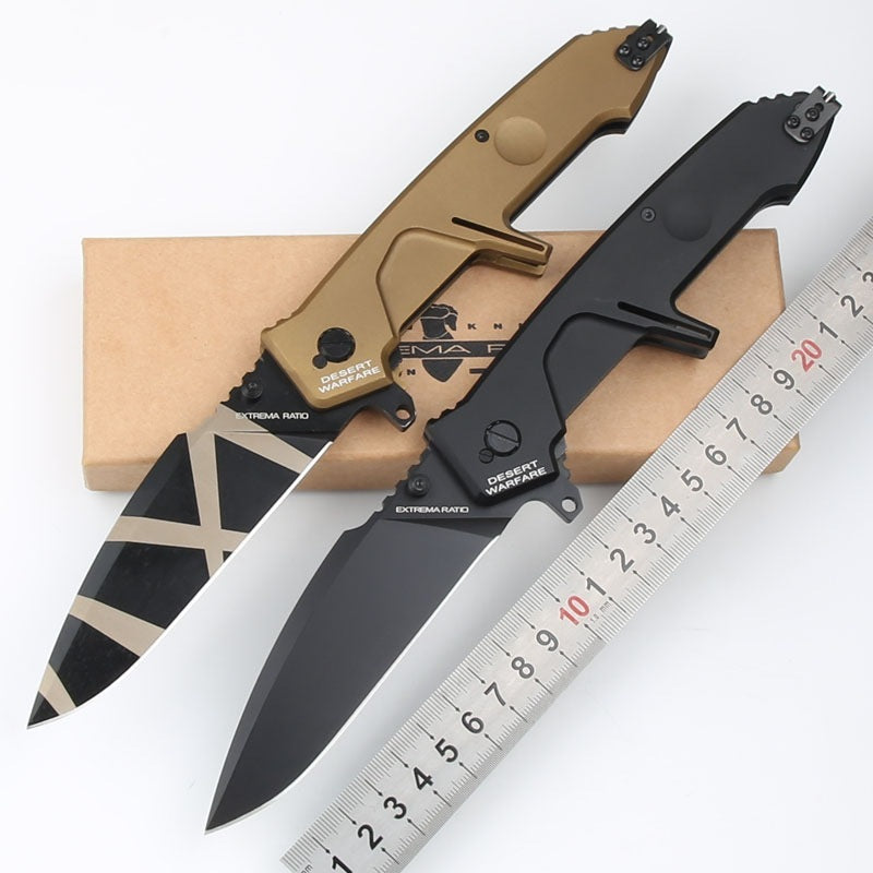 Tactical Folding Pocket Knife - Versatile Outdoor Tool | Camo Elite - Camo Elite