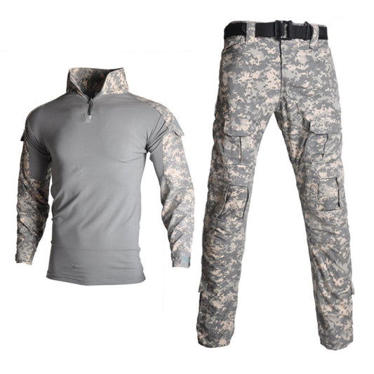 Army Frog Camouflage Tactical Suit - Durable Outdoor Combat Gear - Camo Elite