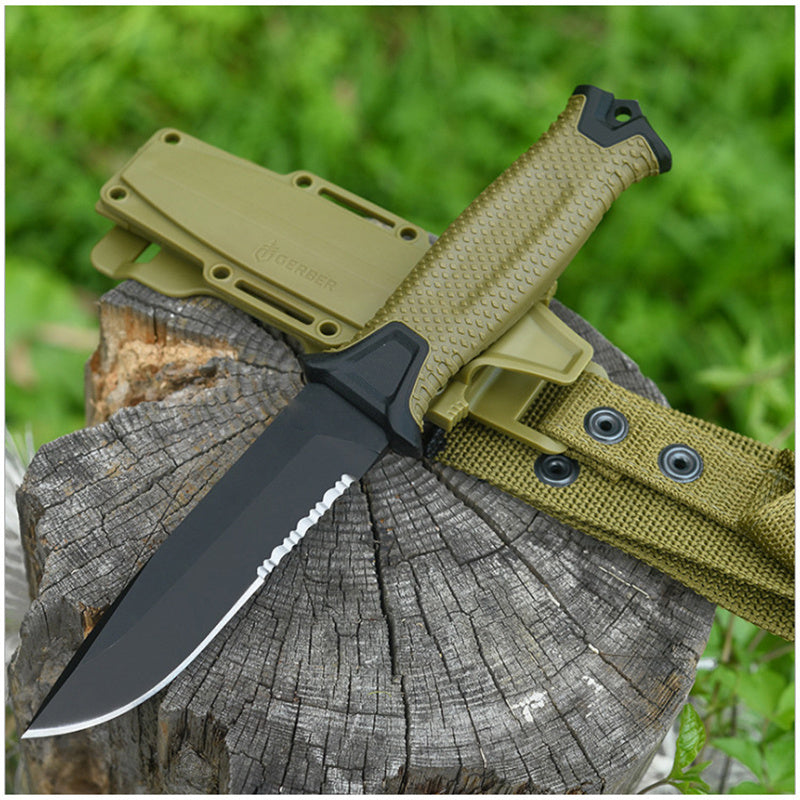 Outdoor Survival Infantry Multi-Functional Knife | Camo Elite - Camo Elite