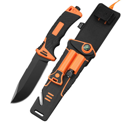 Outdoor High Hardness Tactical  Straight Knife | Camo Elite - Camo Elite