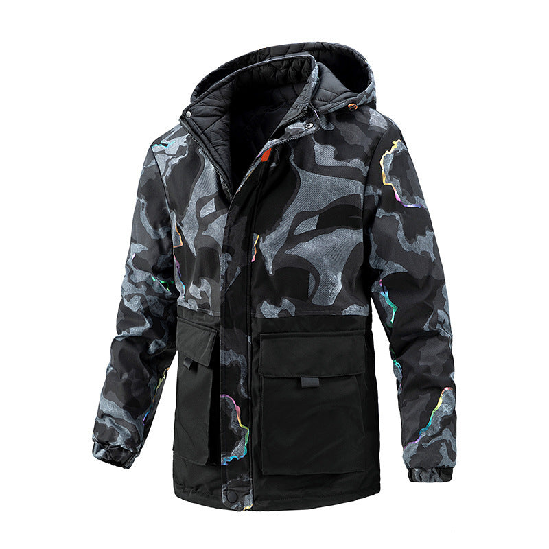 Camouflage Cardigan - Loose Fit Zipper Jacket | Camo Elite