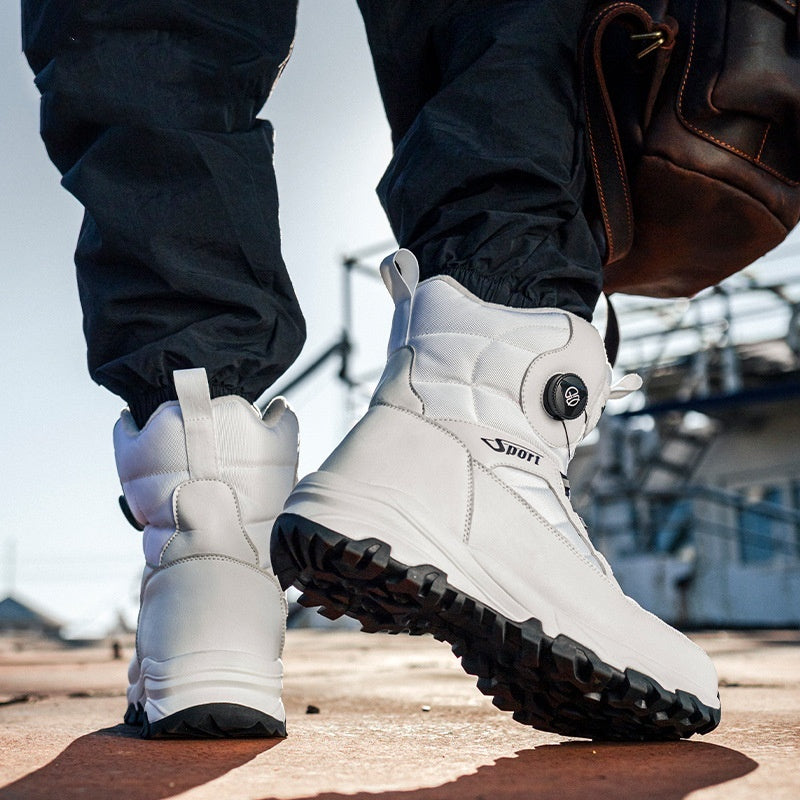 Plush-Lined Snow Boots - Warm & Comfortable Winter Footwear | Camo Elite