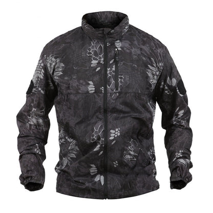 Tactical Windbreaker - Nylon Outdoor Jacket | Camo Elite